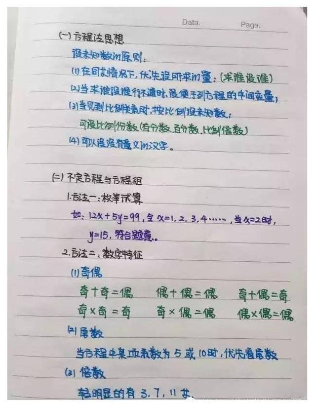 行測公式記不??？學(xué)霸幾張筆記就搞定了！