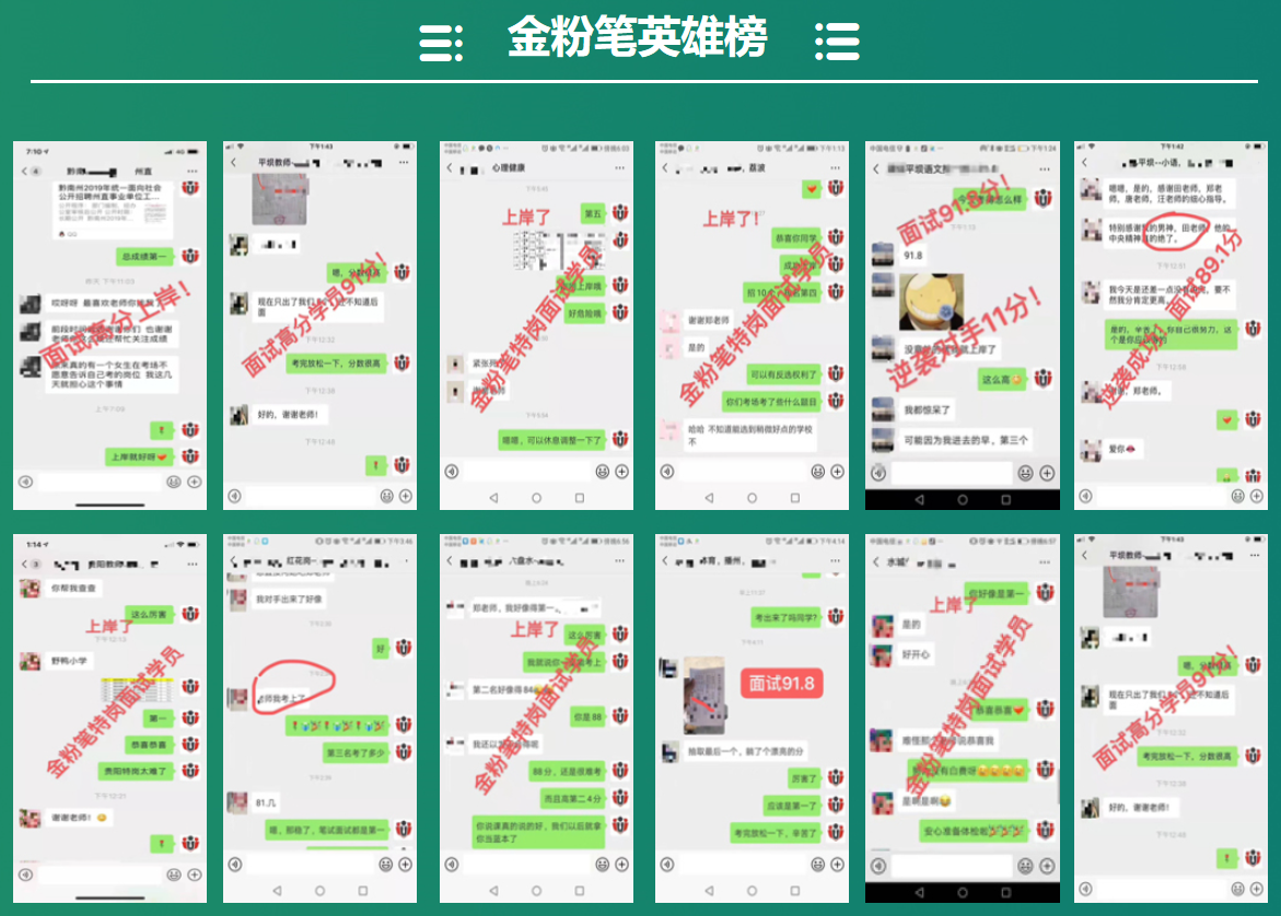 貴陽(yáng)中小學(xué)、幼兒教師招聘成功上岸學(xué)員